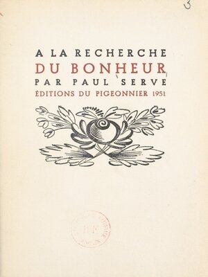 cover image of À la recherche du bonheur